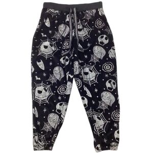 Nightmare Before Christmas Comfy Women's Jogger Pajama‎ Pants Sleepwear Large